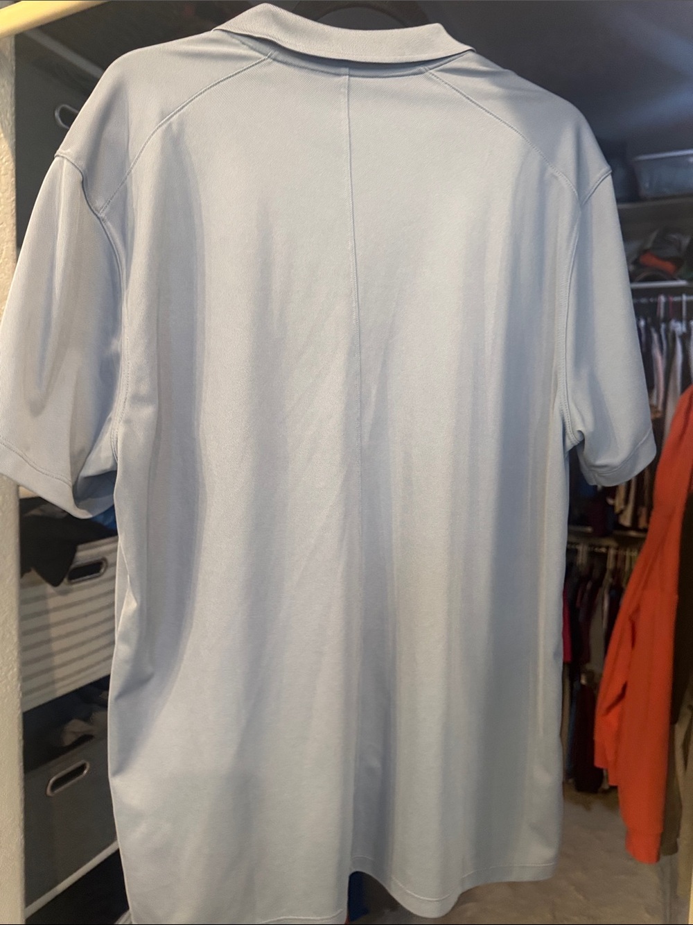 Nike Men’s Light Blue Dri-FIT Polo - Picture 3 of 3